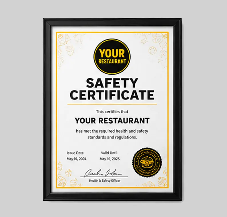 COMPLIANCE DOCUMENTS and CERTIFICATES